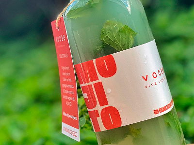 VOOZE Cocktails Label Design advertising branding campaign cocktail colombia design electronic music label label design logo medellin nature vector