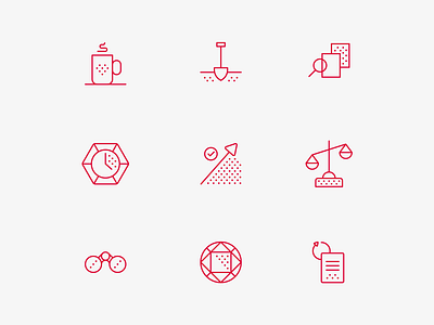 Acción Iconography branding design icon icon design icon set iconography marketing website