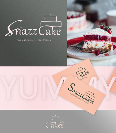 Logo Branding for Cake Business brand identity branding branding design business card design cake brand cake logo cakes cakeshop design icon illustration minimal soft colors typography