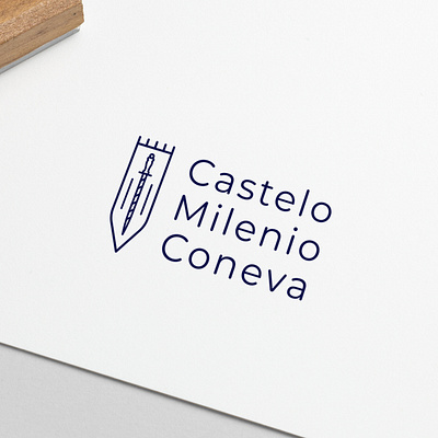 Logo Design Castelo Milenio Coneva creative creativity design designer logo logo design logodesign logoinspiration logos logotype minimal modern typography