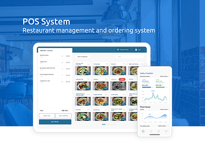 POS System - Restaurant management and ordering system 2020 app booking cafe delivery design food management menu mobile mobile app research restaurant system trends ui ux waiter web