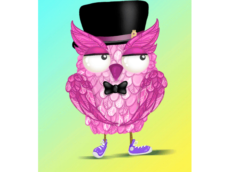 Crypto Owls characters nft
