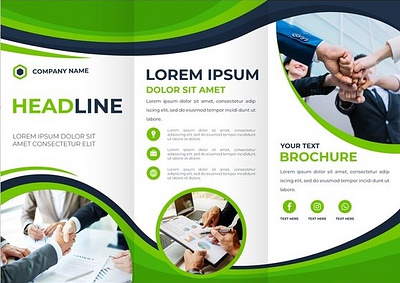 Brochure branding brochure design design illustraion illustration vector