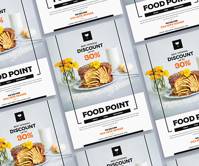 Free Food Flyer Design Template design download flyer flyer design flyer template flyer templates free freebies print print design psd template templates