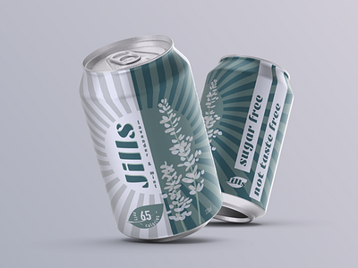 Soda packaging beverage brand branding can design drink drinks green illustration jakeux lavender marketing matt packaging packaging design product design seltzer soda can vector