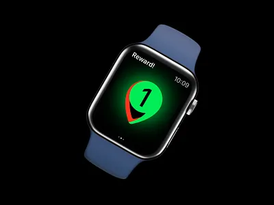 Retail Watch Performance App | Mockup app app design app ui apple watch apple watch design apple watch mockup application application design dark glow mockup product product design retail store store app ui user interface watch app
