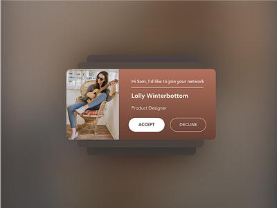 Pending Invitation dailyui