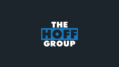 The Hoff Group Real Estate affinitydesigner branding charleston design illustration logo real estate vector