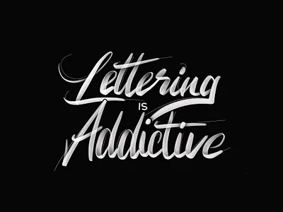 Lettering is addictive calligraffiti calligraphy calligraphy and lettering artist calligraphy logo design graphicdesign illustrator ipadpro ipadprocreate lettering art logo logodesigns photoshop procreate procreatelettering