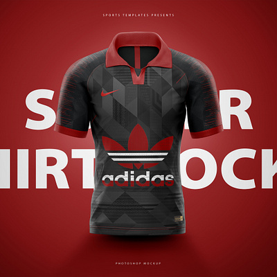 FOOTBALL SOCCER SHIRT BUILDER MOCKUP 4K 5