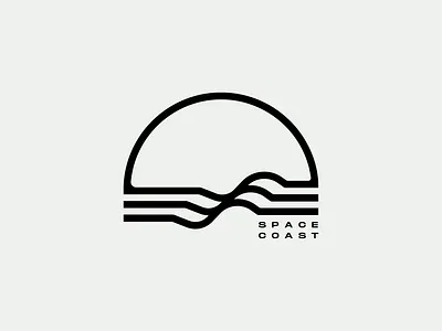 Space Coast Endodontics branding dental dentist endodontics florida logo medical medical logo space waves