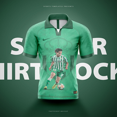 FOOTBALL SOCCER SHIRT BUILDER MOCKUP 4K 6