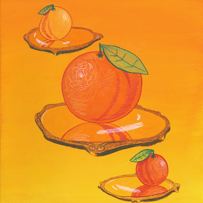 Tangerine coloredpencil design digital illustration digitalart drawing editorial illustration gouache illustration painting photoshop photoshop art