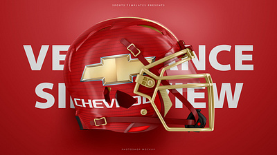 Helmet Mockup Design 1