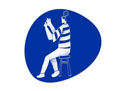 Self-care: introduction to self massage character character design group activity illustration massage massage therapy minimalist monochromatic monochrome self care self care self massage texture woman