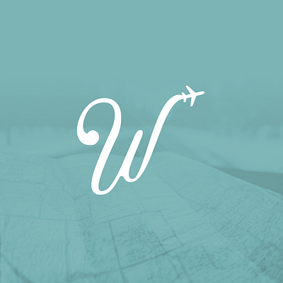 WanderDreams Vacations branding design logo travel travel agency