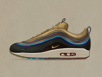 Sean Wotherspoon Air Max illustration illustrator nike air max procreate