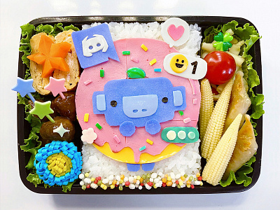 Wumpus Bento Box bento bento box discord donut wumpus