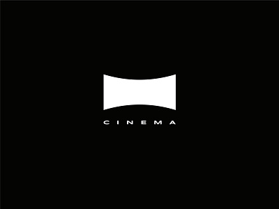 Cinema branding design icon logo minimal type typography