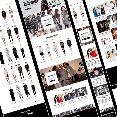 Tago e-commerce website animation blvk concept design e commerce fashion illustration logo ui ux white