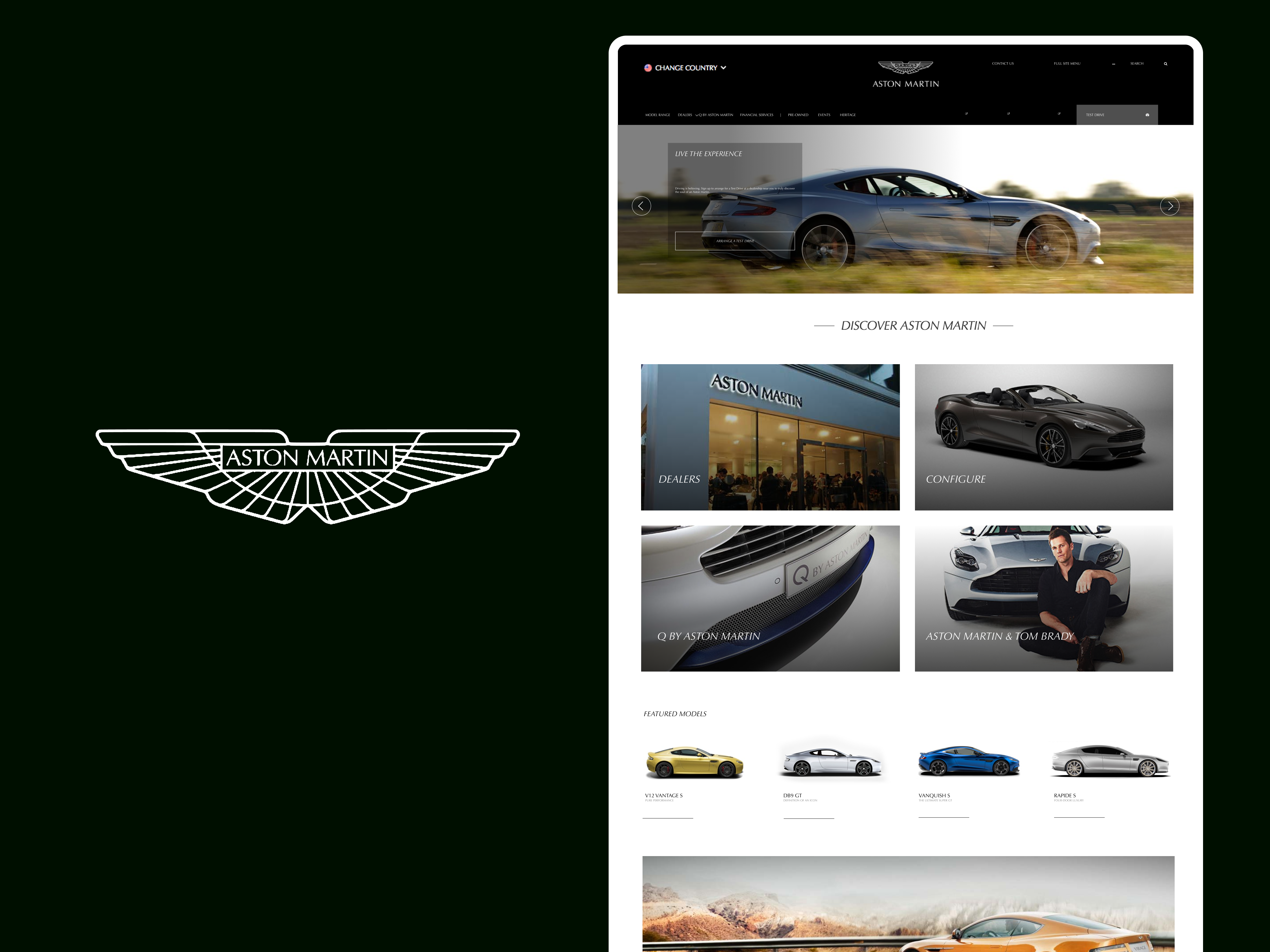Example of Aston Martin Redesign