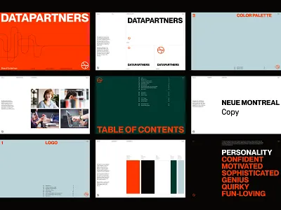 DataPartners Brand Guidelines agency brand strategy branding branding agency identity logo symbol visual identity system