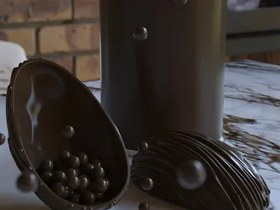 Chocolate Cinema4D c4d cgi cinema4d design modeling octanerender render renderia