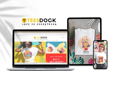 Tshirt Graphics for Teesdock apparel appareldesign artworks colorful design illustration illustrator online tees tshirtdesign typography
