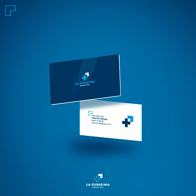 Business cards // La Purísima brand branding business cards business cards design design logo logotype vector