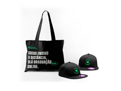 Merchandise — Faculdade Descomplica branding logo typography