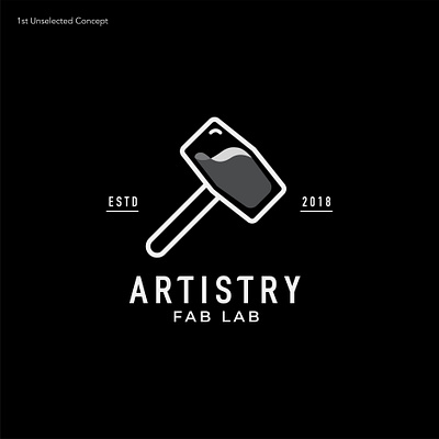 Artistry Fab Lab (Unselected Concept) art direction brand brand design brand identity branding design graphic design identity design logo logodesign unselected concept visual identity