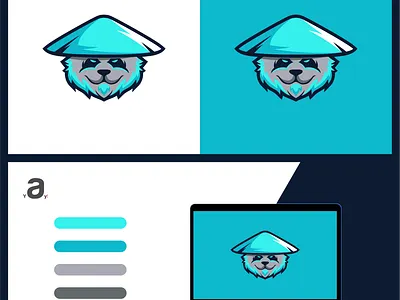 PANADA brand branding logo panda