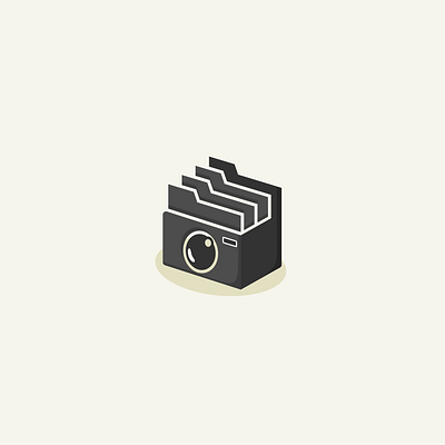 Photo Folder art branding design icon illustration illustrator logo vector