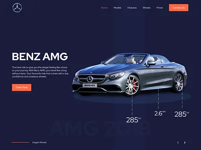 Car Landing Page car dashboard car design car landing page car logo car rental car ui design design minimal ui ux