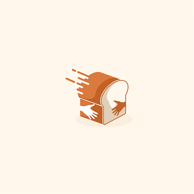 Bread Delivery art branding design icon illustration illustrator logo vector