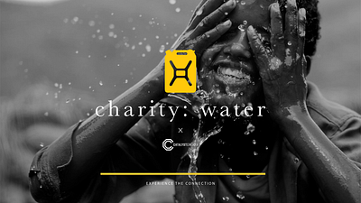 Charity Water x CC [Pitch Deck] branding charity collaboration deck design graphic design layout non profit pitch deck presentation proposal
