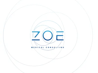 ZOE - Medical Consulting brand branding clean design digital logo typography