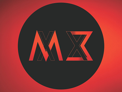 MX logo illustration logo ui