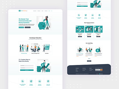 Realestate Landing Page agency design designer flat freebie freelance freelancer illustration interface psd realestate realestate logo realestateagent ui uidesign uxdesign uxui xd