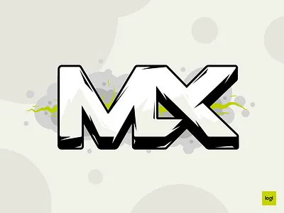 DESIGN TO THE MX illustration logi logitech typography vector