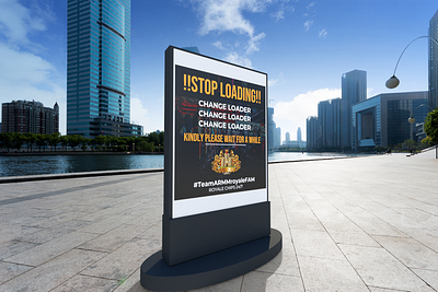 POSTER banner design graphic design minimalist mock up photoshop