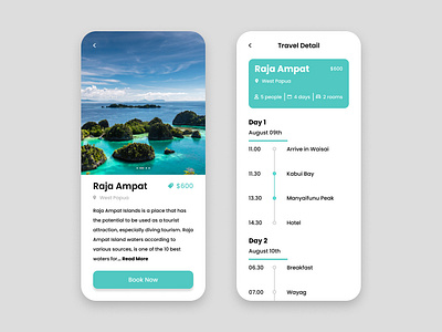 Travel App Part 2 app appdesign dailyui design interface mobileapp mobiledesign ui uidesign uiux ux uxdesign