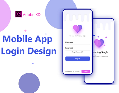 Sign In Page Design | Design In Adobe XD app design design in adobe xd design in adobe xd login page logo mobile app design signup page webdesign