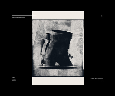 no. 314 fokus compostion contrast design digital digitalart glitch glitchart minimal photoshop poster poster a day posterdesign postereveryday texture typography