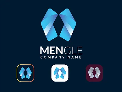MENGLE – M Gradient Letter Logo 3d brand identity branding colorful logo creative m letter logo gradient logo initial initial letter logo letter logo logo design m letter m letter branding mingle modern logo modern m letter modern m letter design modern m letter logo modern m logo modern m logo idea professional m letter mark