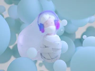 music 3d c4d character characterdesign cinema4d color design funny ip