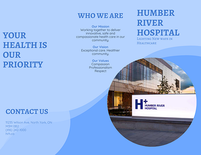 Hospital Brochure branding design graphic design