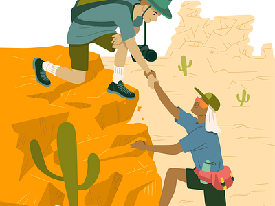 Enguide About page design enguide illustration travel