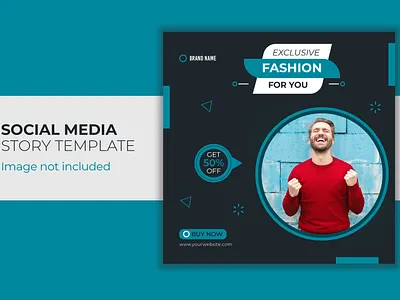 Exclusive fashion design template design illustration typography vector