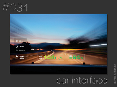 DailyUI 034 ar augmented reality augmentedreality car dashboard car interface daily 100 challenge dailyui dailyui 034 dailyui034 dailyuichallenge head up head up head up display headsupdisplay headupdisplay windscreen windscreen display